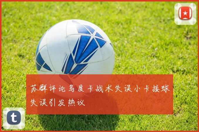 苏群评论乌度卡战术失误小卡接球失误引发热议